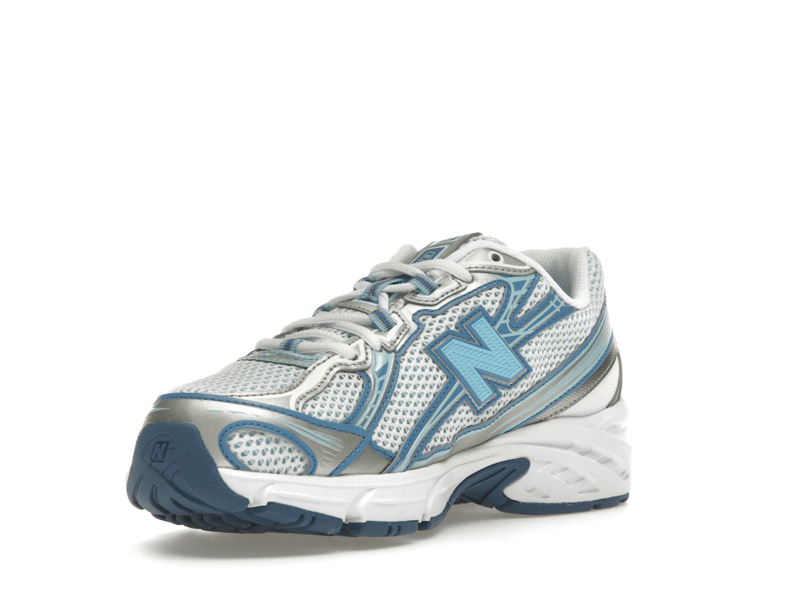 Vue 14 de New Balance 740v2 Blue Agate White