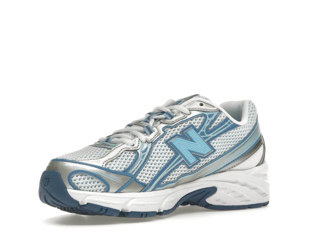 Vue 15 de New Balance 740v2 Blue Agate White