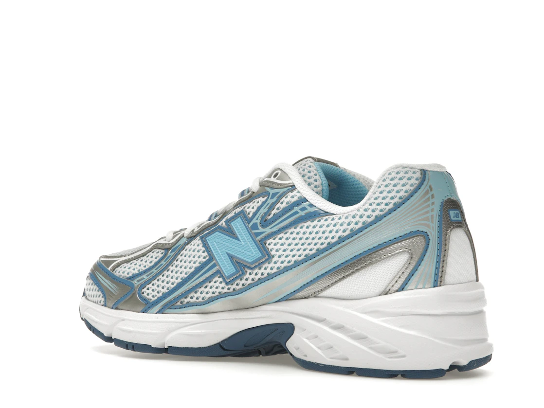 Vue 23 de New Balance 740v2 Blue Agate White