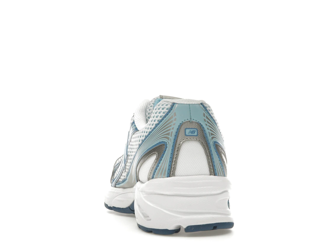 Vue 27 de New Balance 740v2 Blue Agate White