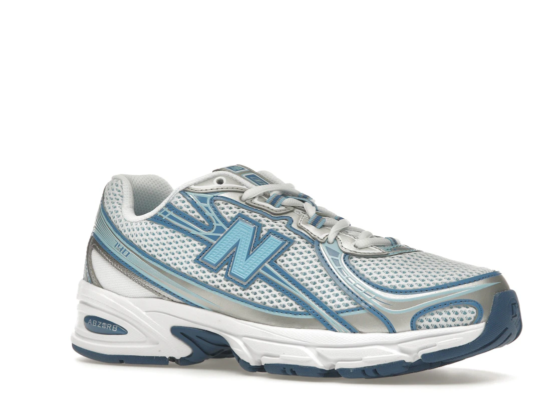 Vue 4 de New Balance 740v2 Blue Agate White