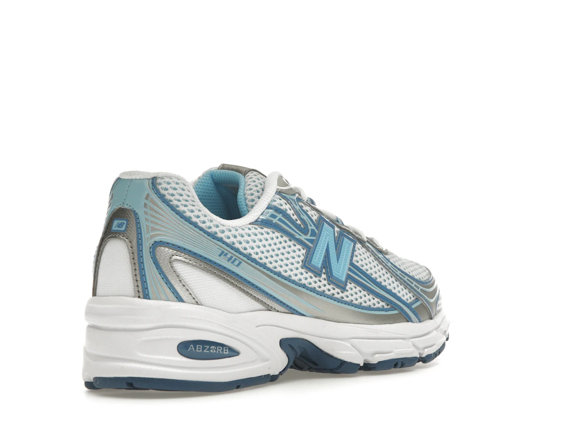 Vue 32 de New Balance 740v2 Blue Agate White