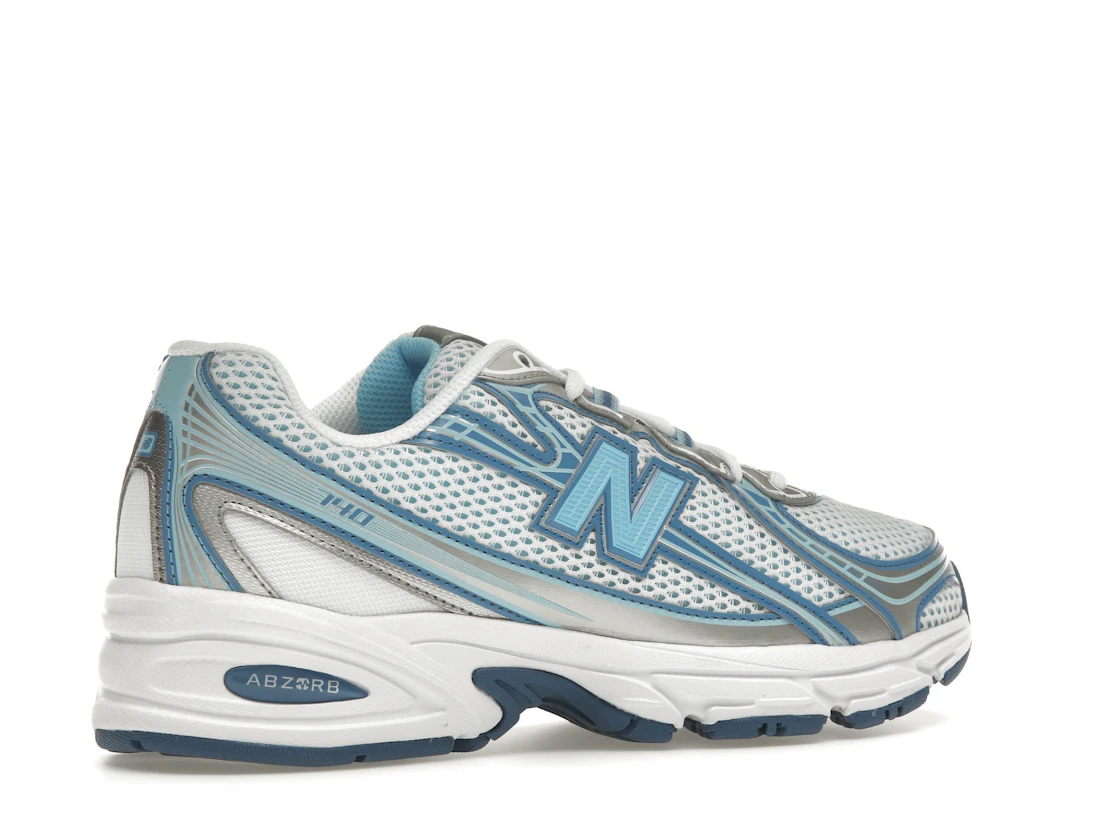 Vue 34 de New Balance 740v2 Blue Agate White