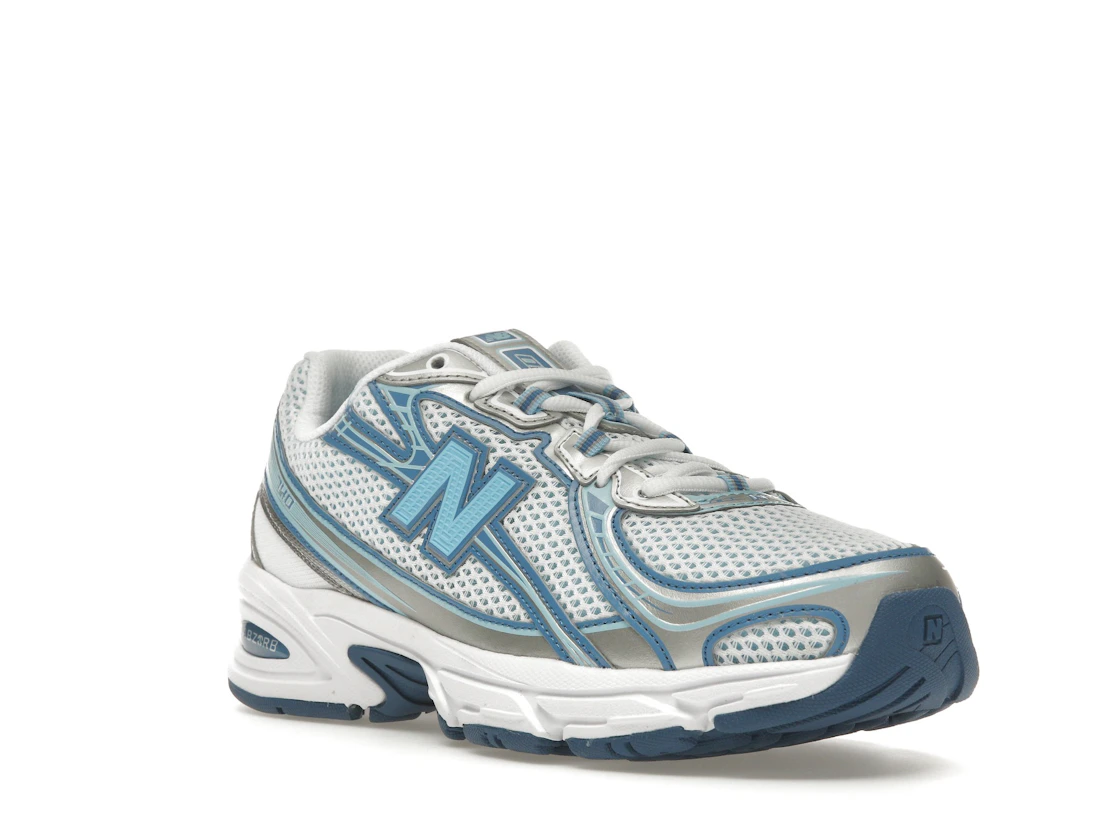 Vue 6 de New Balance 740v2 Blue Agate White