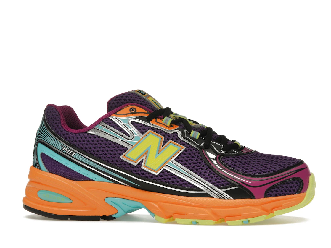 Vue 2 de New Balance 740v2 Concord Grape Sun Glow