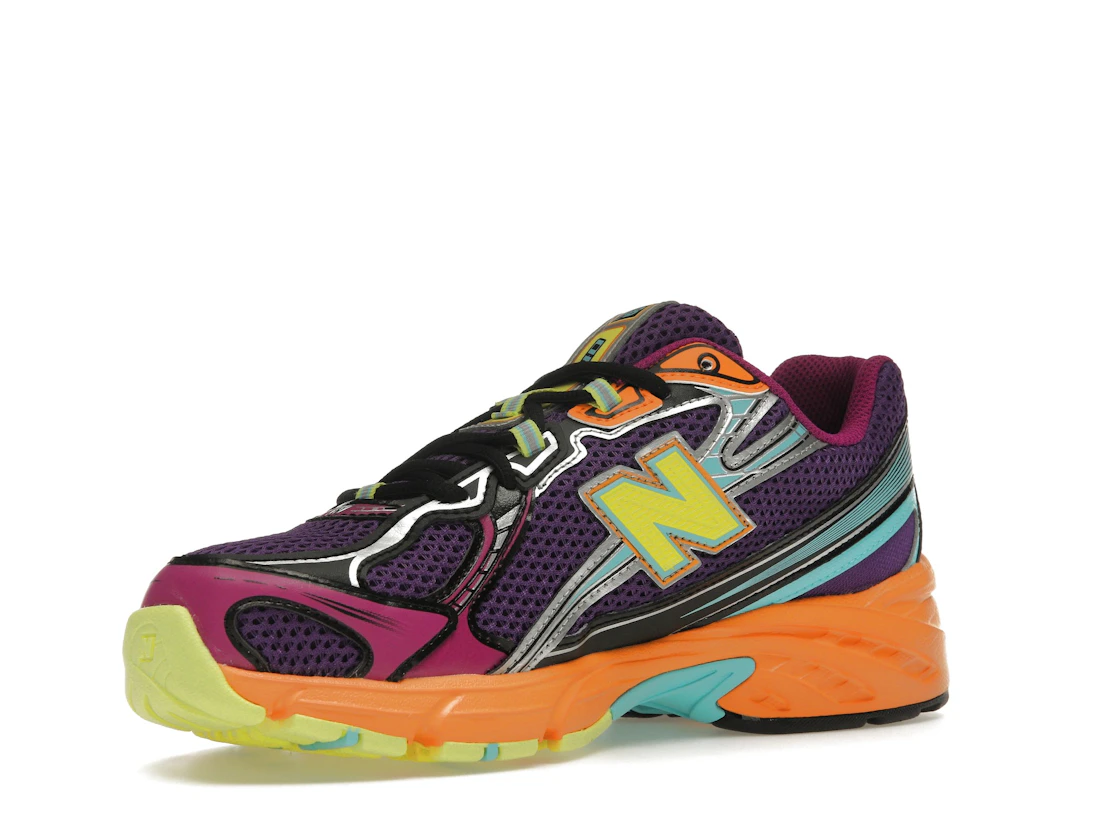 Vue 15 de New Balance 740v2 Concord Grape Sun Glow