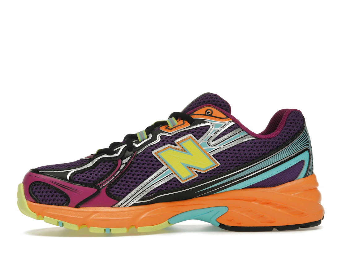Vue 18 de New Balance 740v2 Concord Grape Sun Glow