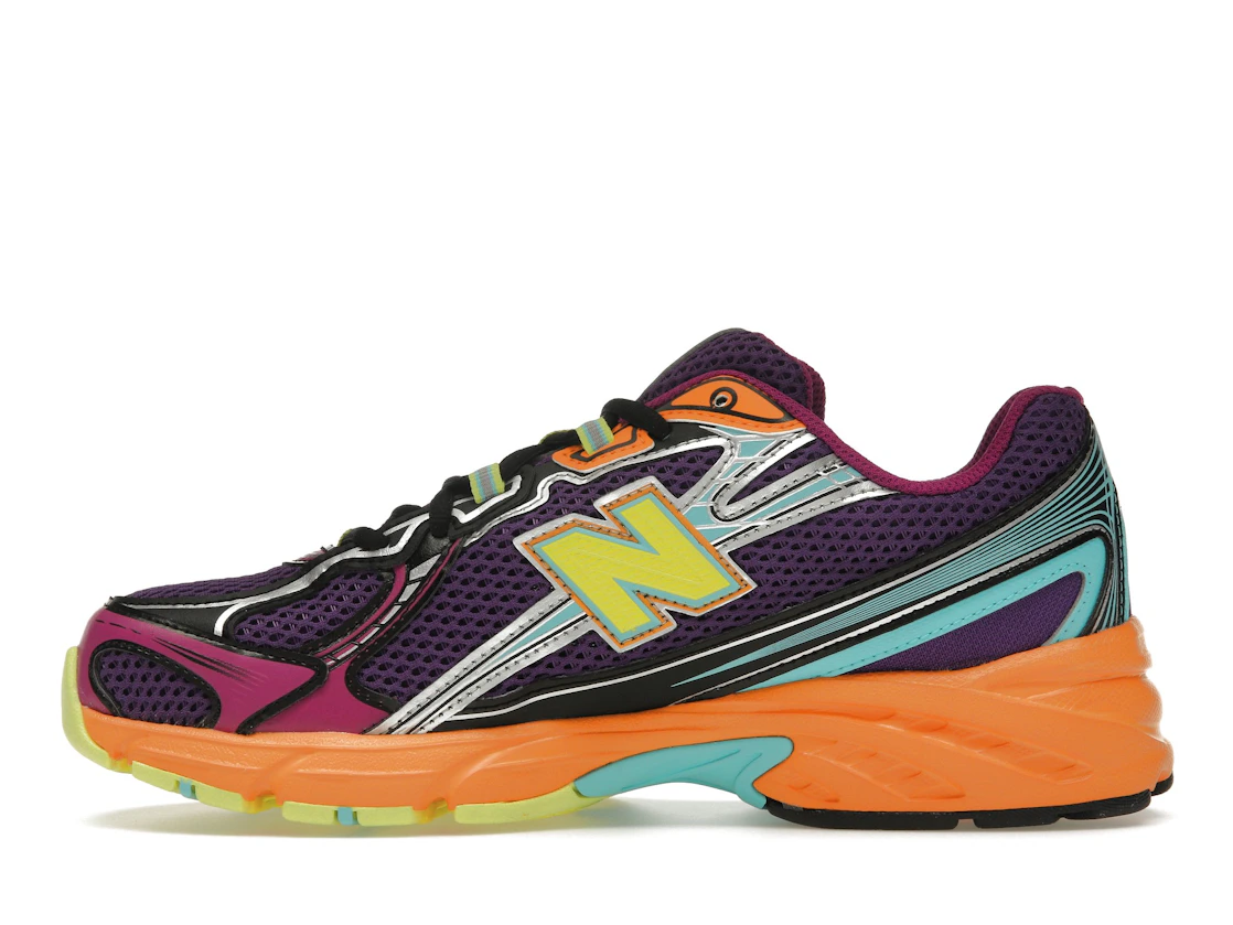 Vue 19 de New Balance 740v2 Concord Grape Sun Glow