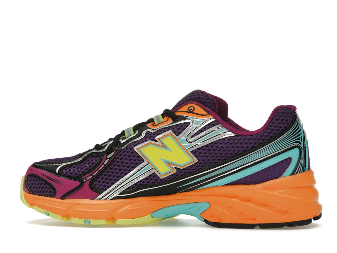 Vue 20 de New Balance 740v2 Concord Grape Sun Glow