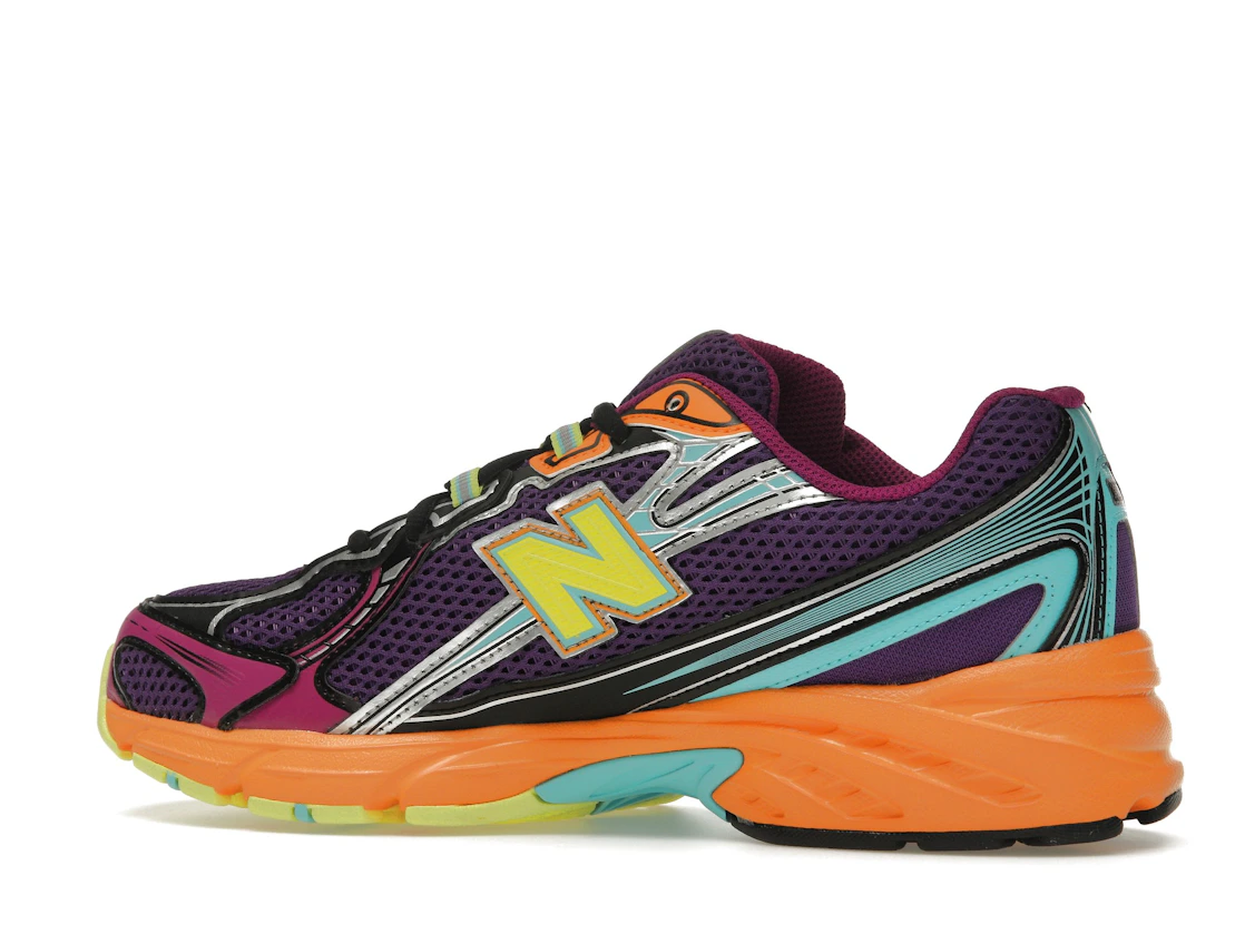 Vue 21 de New Balance 740v2 Concord Grape Sun Glow
