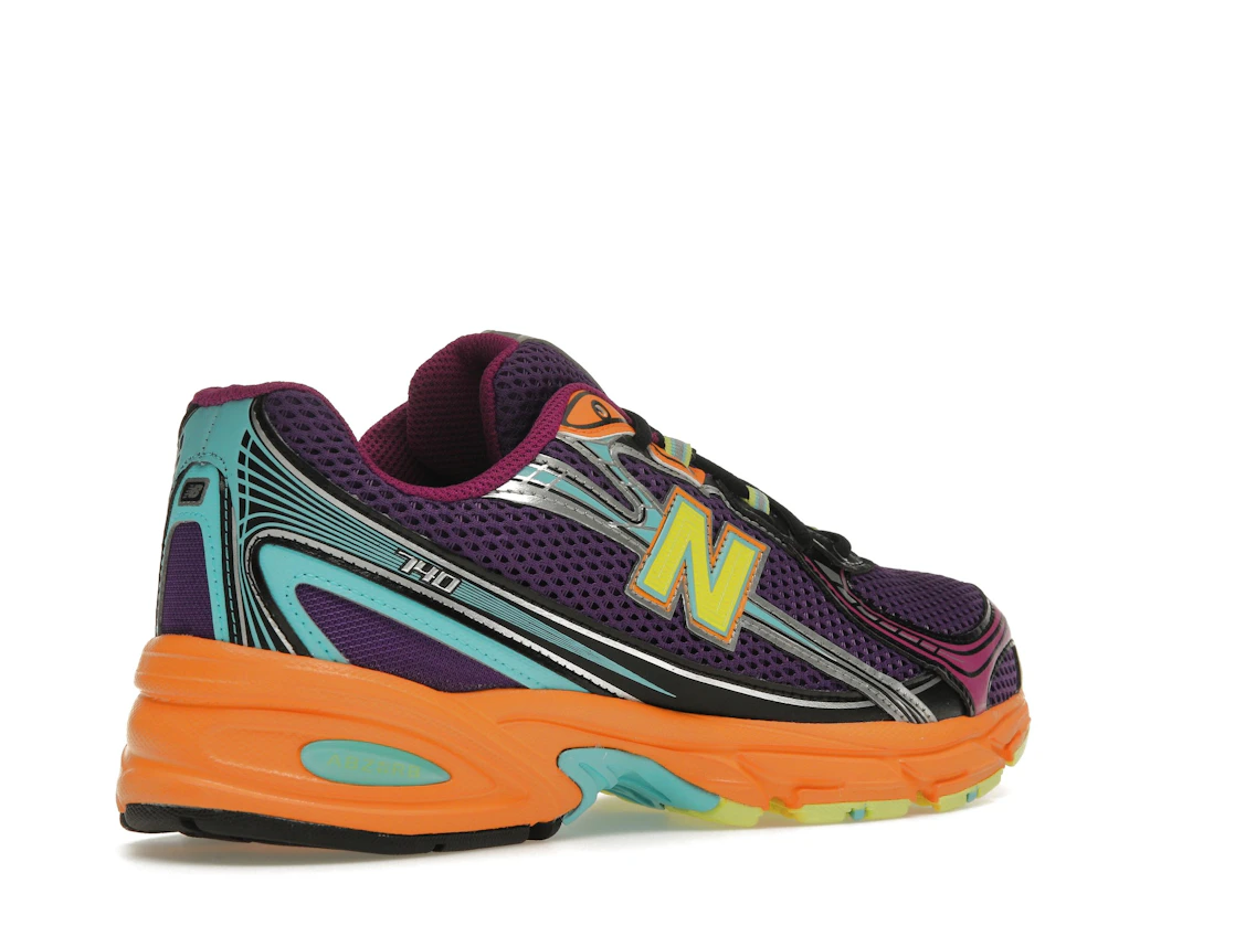 Vue 33 de New Balance 740v2 Concord Grape Sun Glow