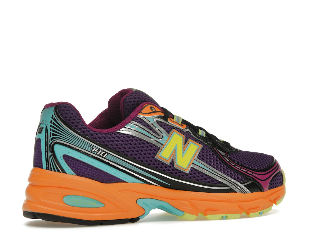 Vue 34 de New Balance 740v2 Concord Grape Sun Glow