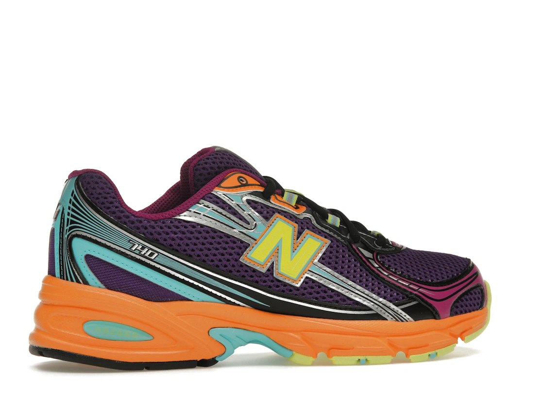 Vue 35 de New Balance 740v2 Concord Grape Sun Glow