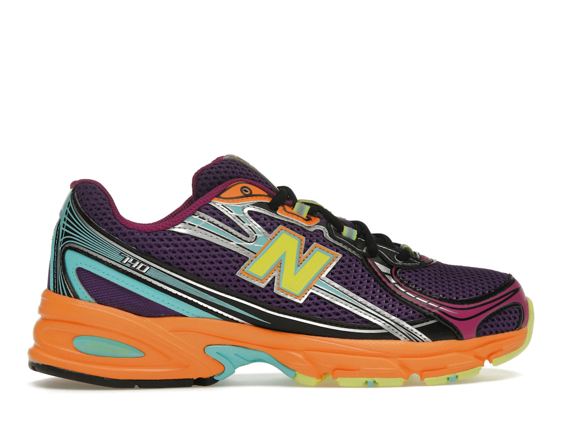 Vue 36 de New Balance 740v2 Concord Grape Sun Glow