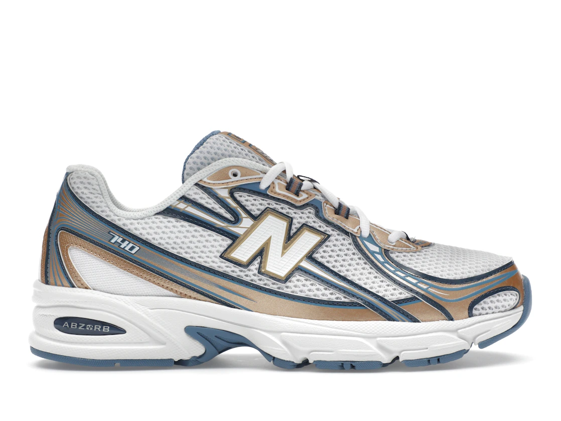 Vue 1 de New Balance 740v2 Heron Blue Vintage Indigo