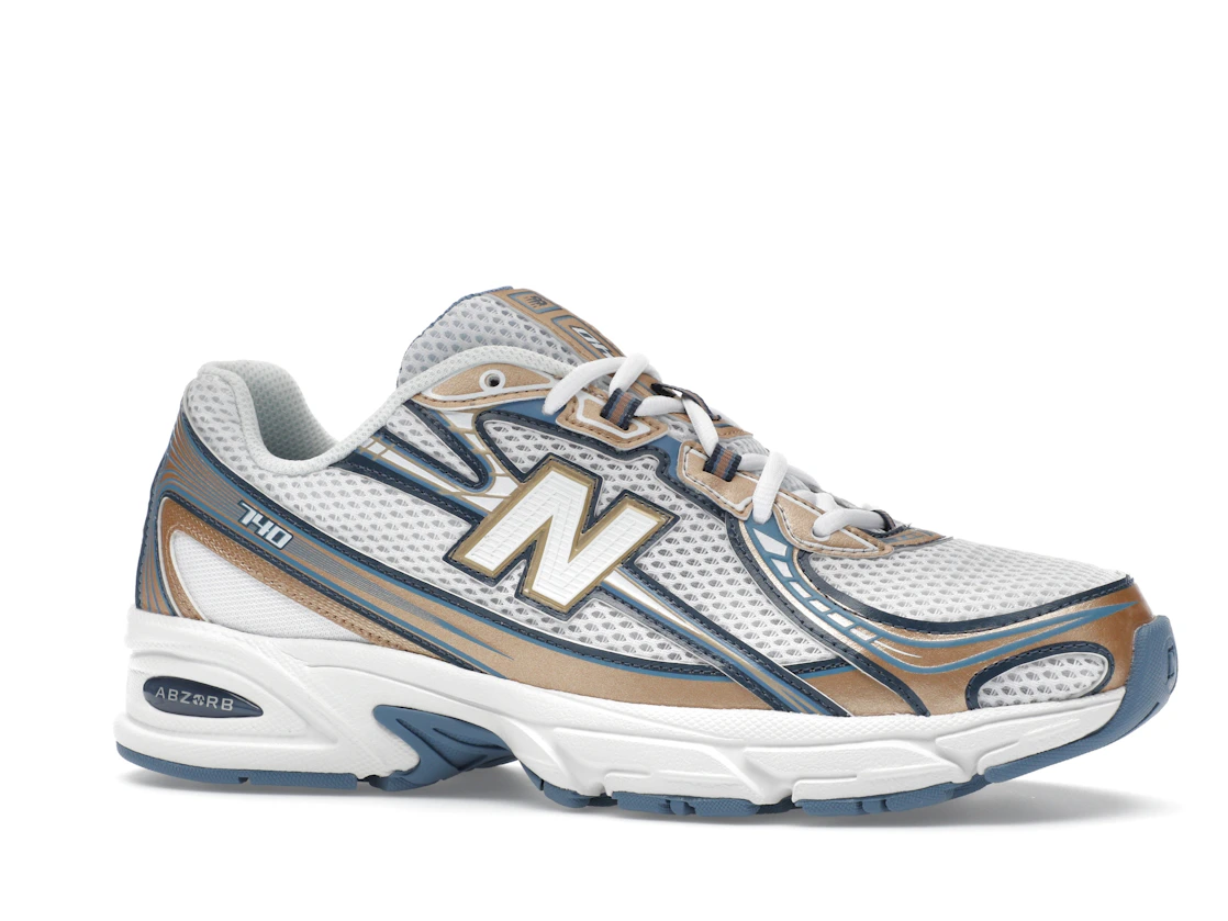 Vue 3 de New Balance 740v2 Heron Blue Vintage Indigo