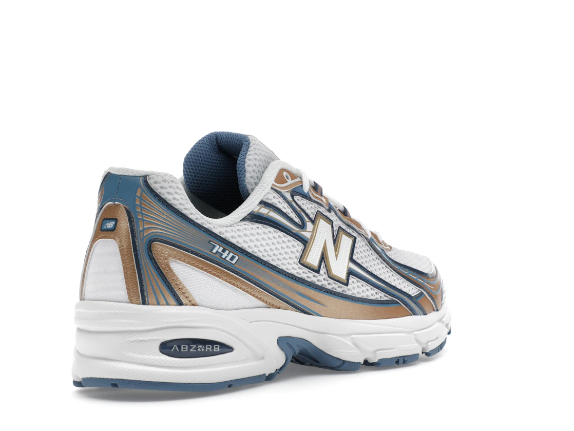 Vue 32 de New Balance 740v2 Heron Blue Vintage Indigo