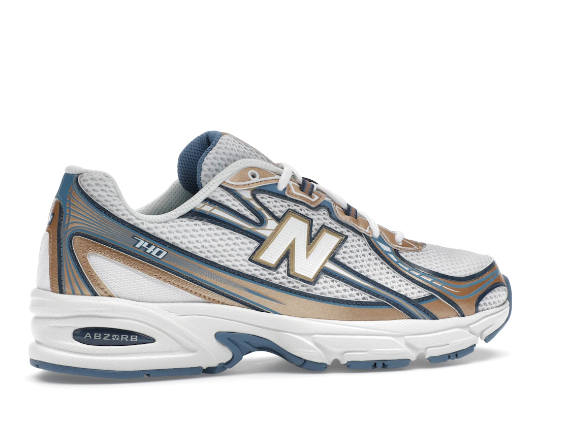 Vue 35 de New Balance 740v2 Heron Blue Vintage Indigo