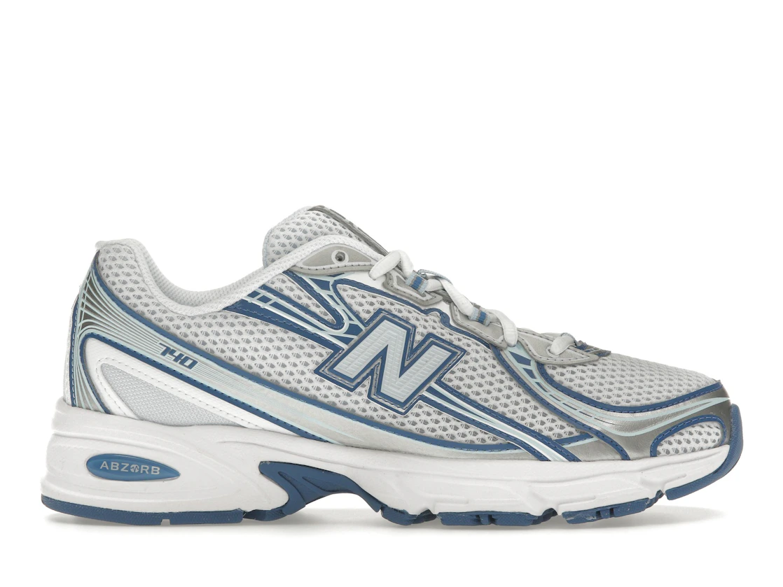 Vue 1 de New Balance 740v2 White Ice Blue Sea Lime
