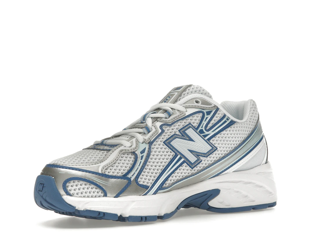 Vue 15 de New Balance 740v2 White Ice Blue Sea Lime