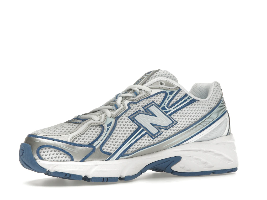 Vue 16 de New Balance 740v2 White Ice Blue Sea Lime
