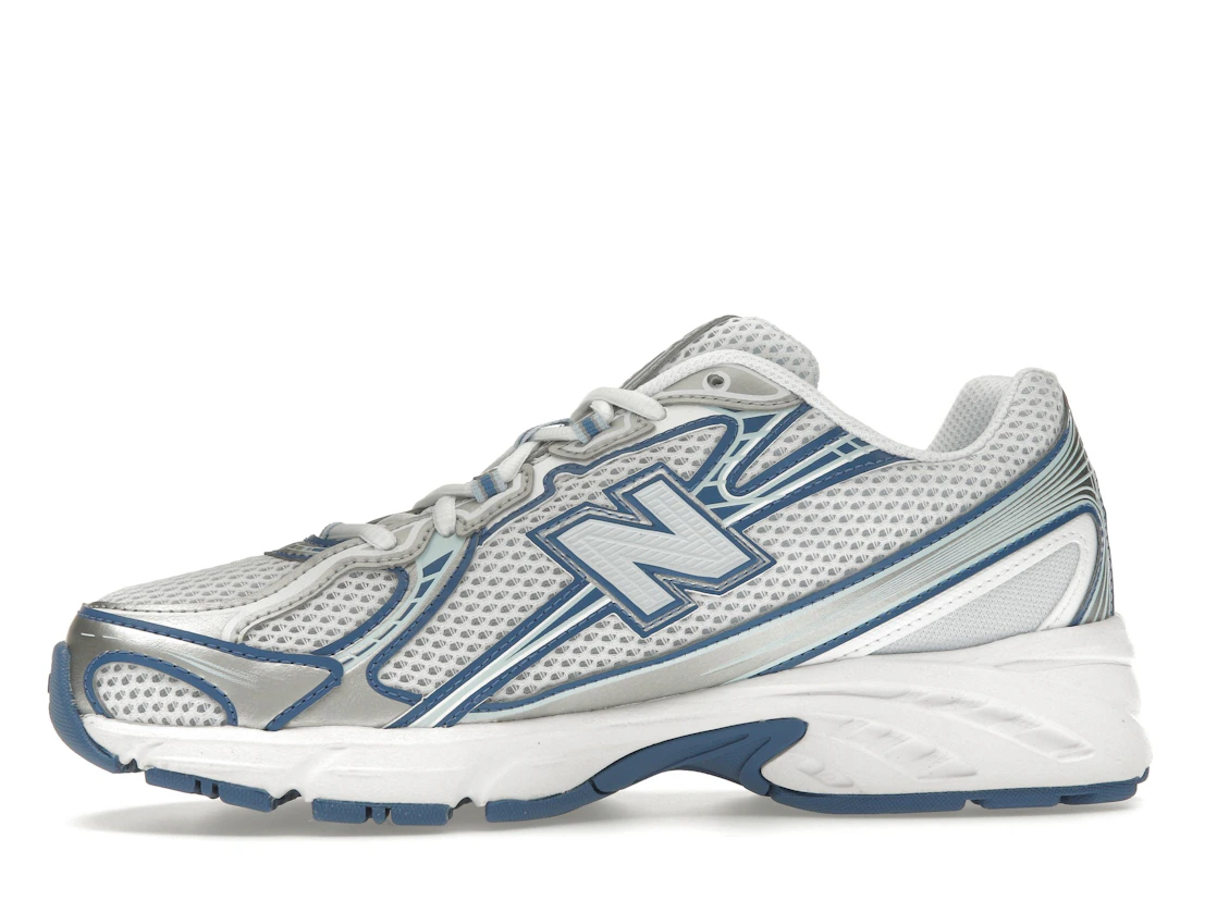 Vue 18 de New Balance 740v2 White Ice Blue Sea Lime