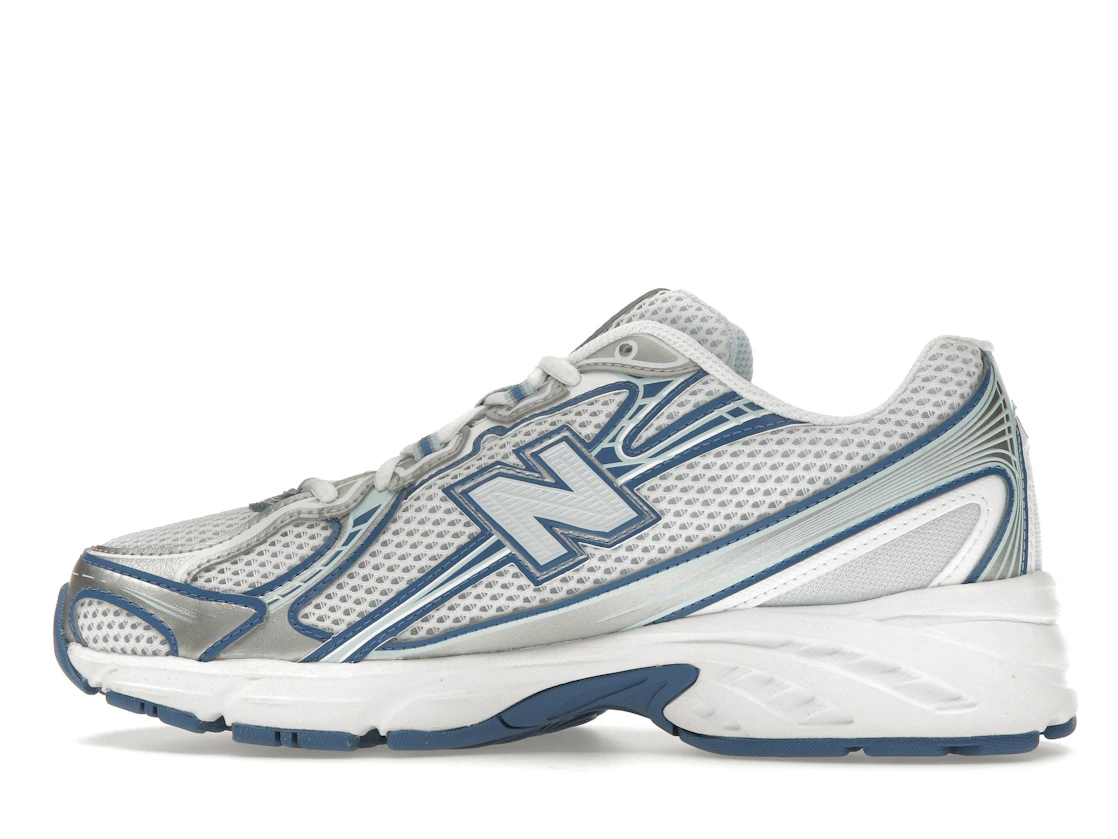 Vue 20 de New Balance 740v2 White Ice Blue Sea Lime