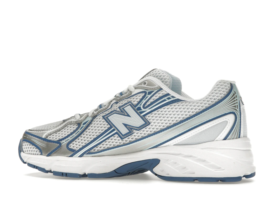 Vue 21 de New Balance 740v2 White Ice Blue Sea Lime