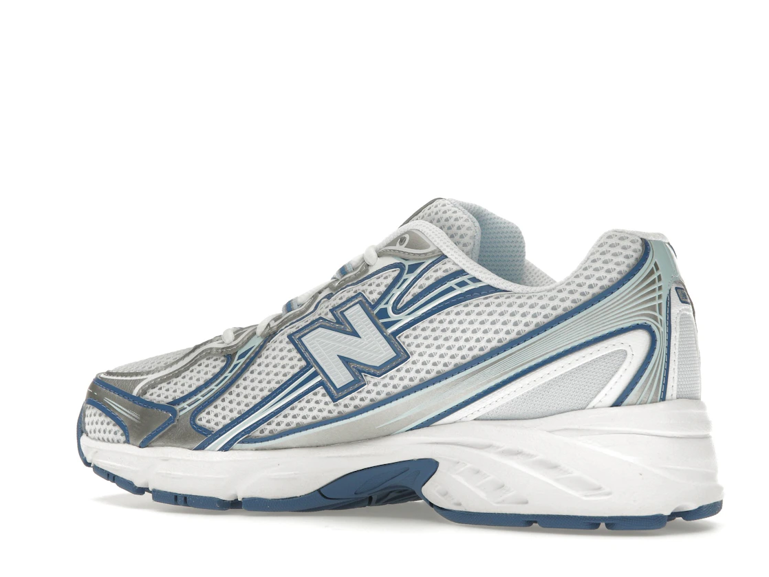 Vue 22 de New Balance 740v2 White Ice Blue Sea Lime
