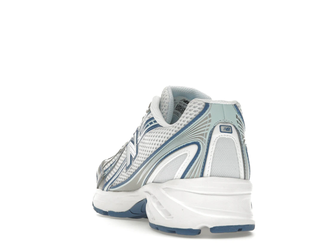 Vue 26 de New Balance 740v2 White Ice Blue Sea Lime