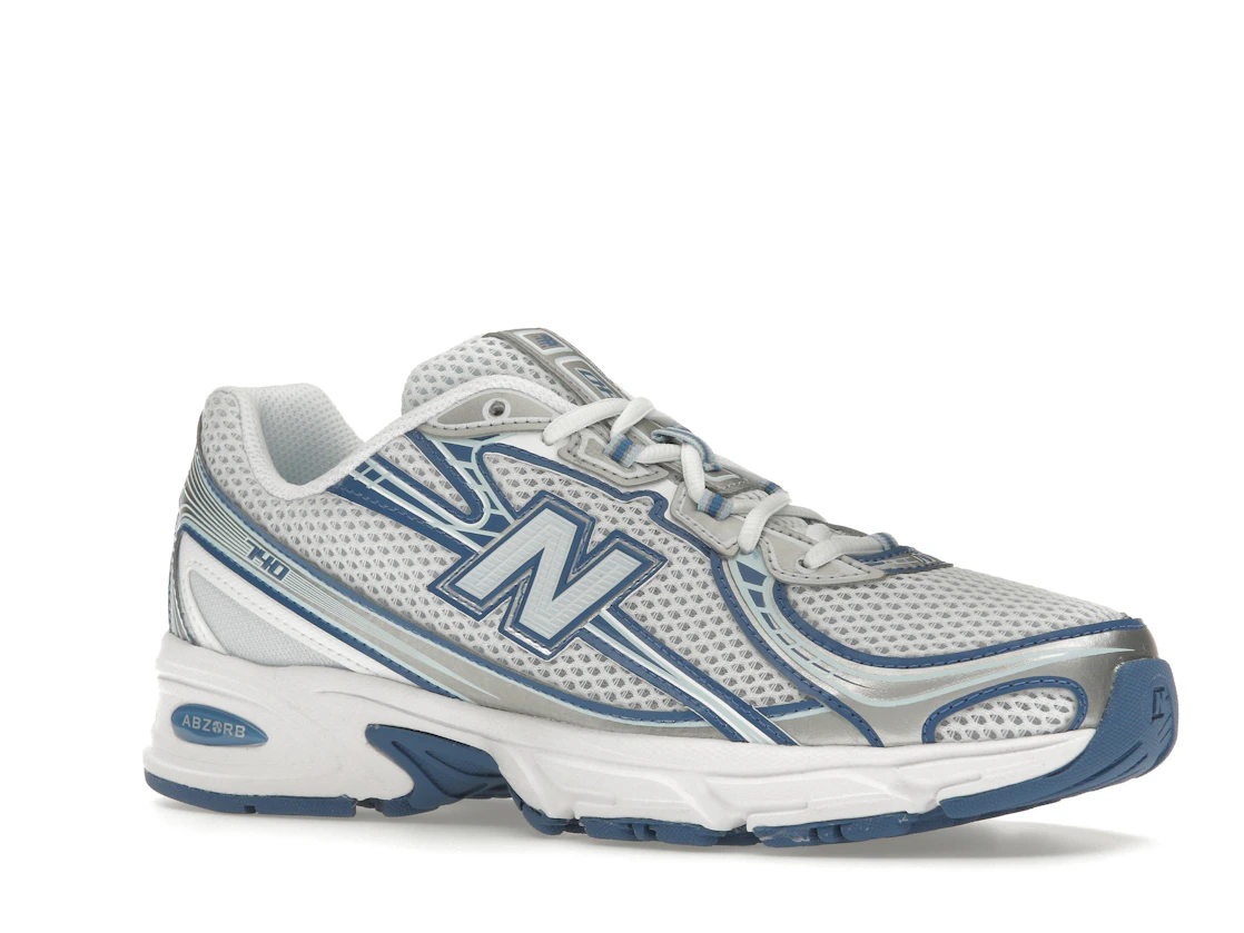Vue 4 de New Balance 740v2 White Ice Blue Sea Lime