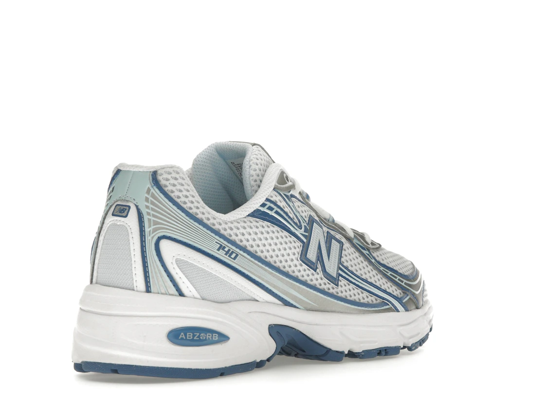Vue 32 de New Balance 740v2 White Ice Blue Sea Lime