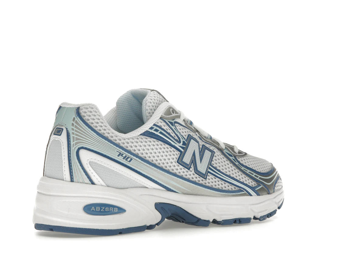 Vue 33 de New Balance 740v2 White Ice Blue Sea Lime