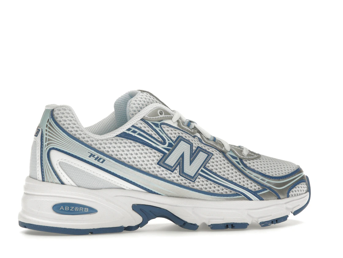 Vue 35 de New Balance 740v2 White Ice Blue Sea Lime