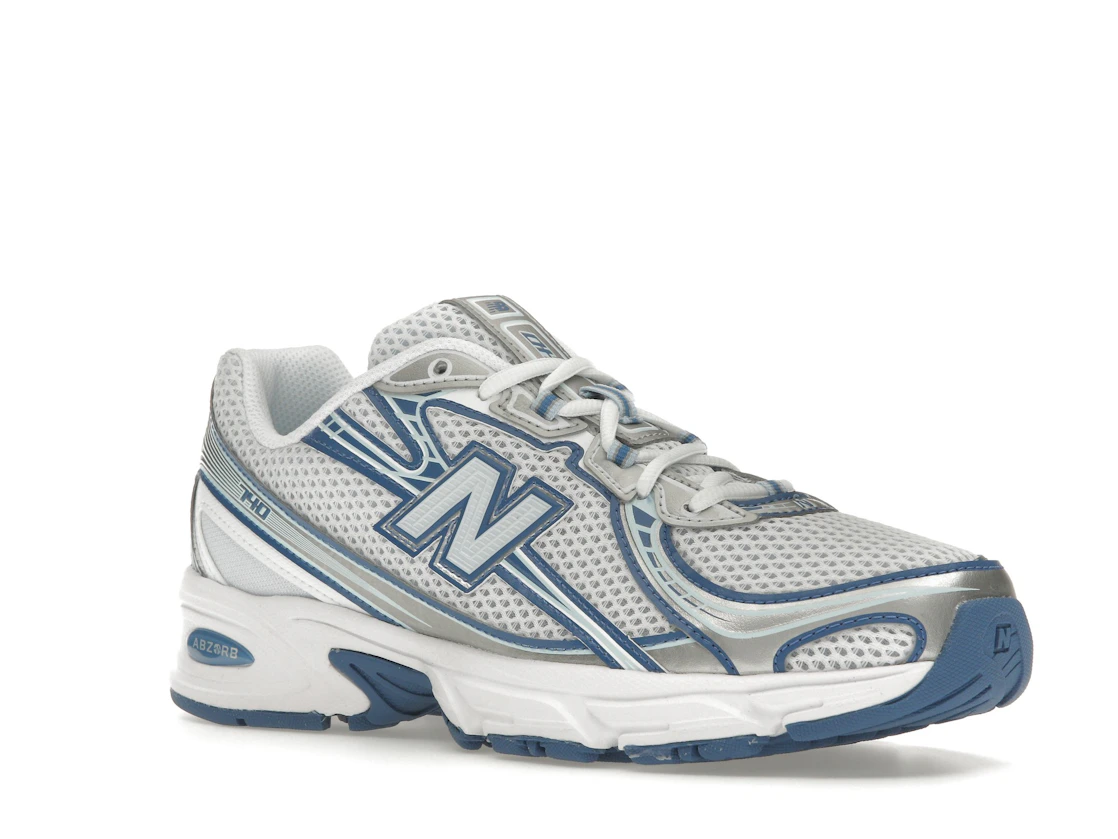 Vue 5 de New Balance 740v2 White Ice Blue Sea Lime