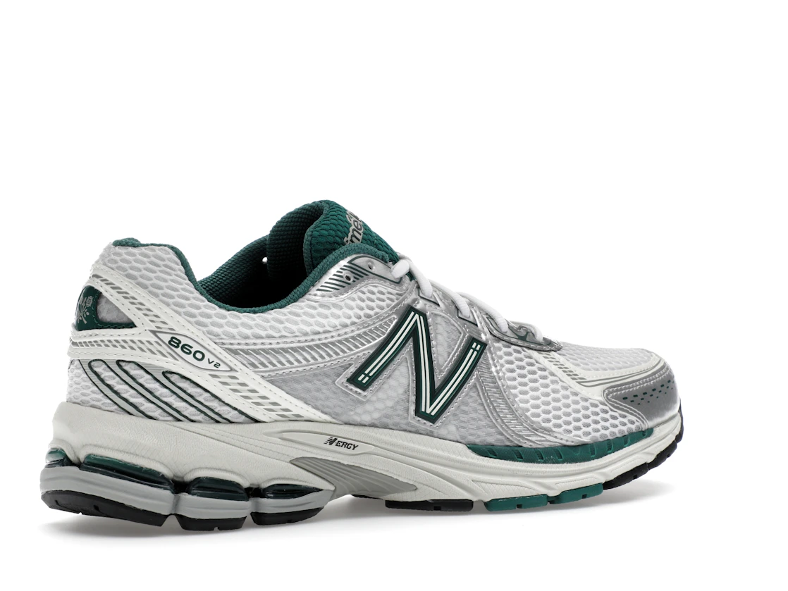 Vue 34 de New Balance 860v2 Aimé Leon Dore Grey Green
