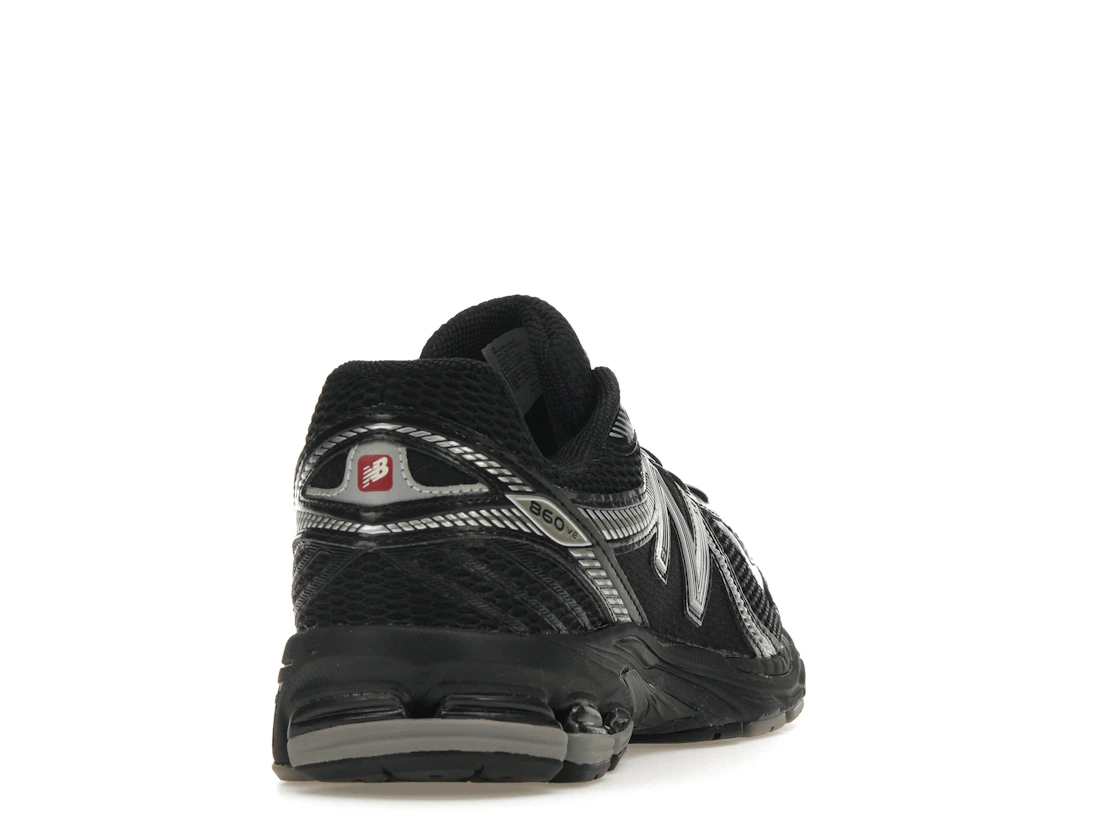 Vue 30 de New Balance 860v2 Black Silver