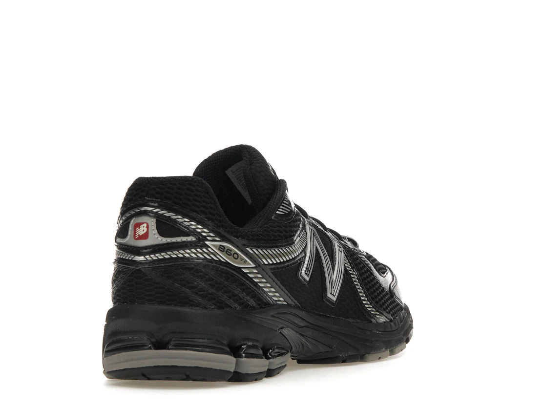 Vue 31 de New Balance 860v2 Black Silver