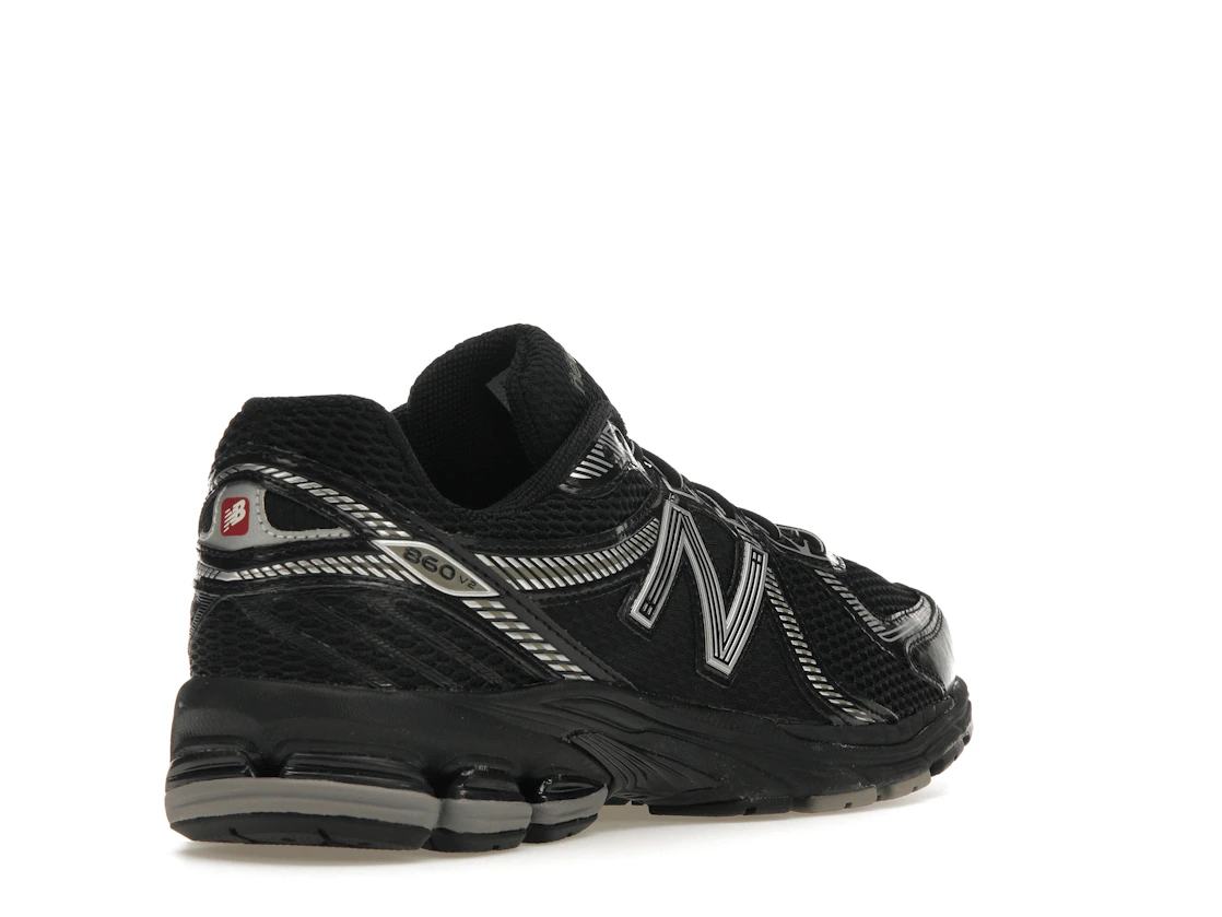 Vue 32 de New Balance 860v2 Black Silver