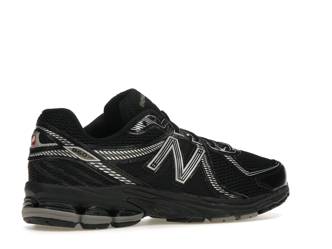 Vue 34 de New Balance 860v2 Black Silver