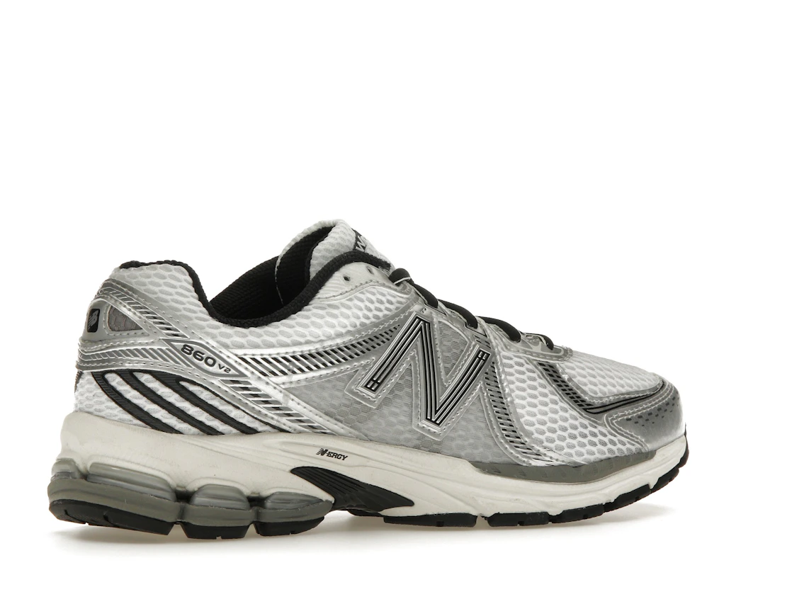 Vue 34 de New Balance 860v2 Milky Way Pack Optic White