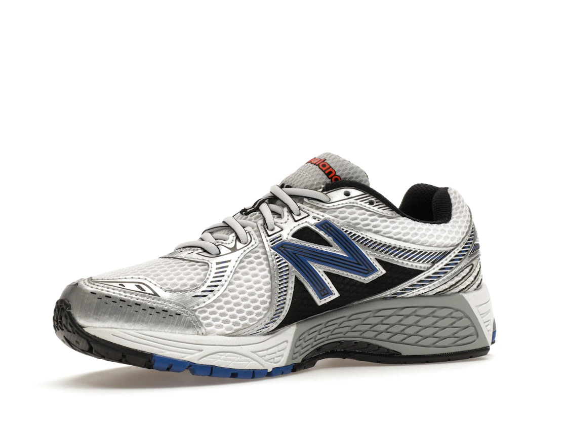 Vue 16 de New Balance 860v2 White Team Royal Silver