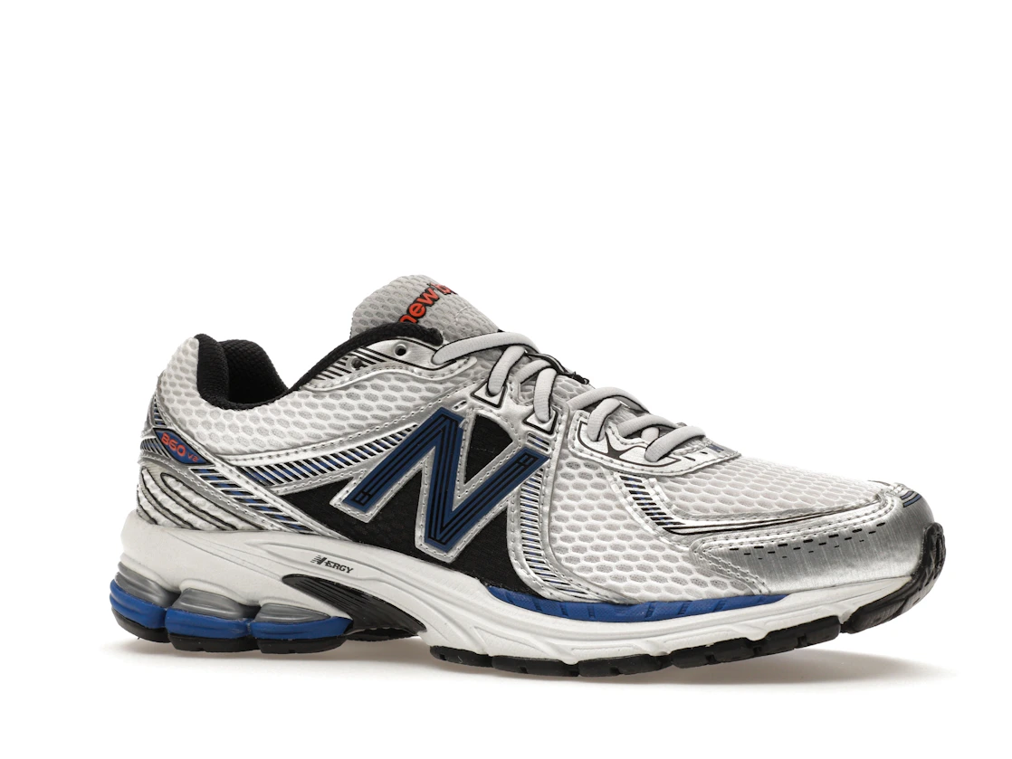 Vue 3 de New Balance 860v2 White Team Royal Silver