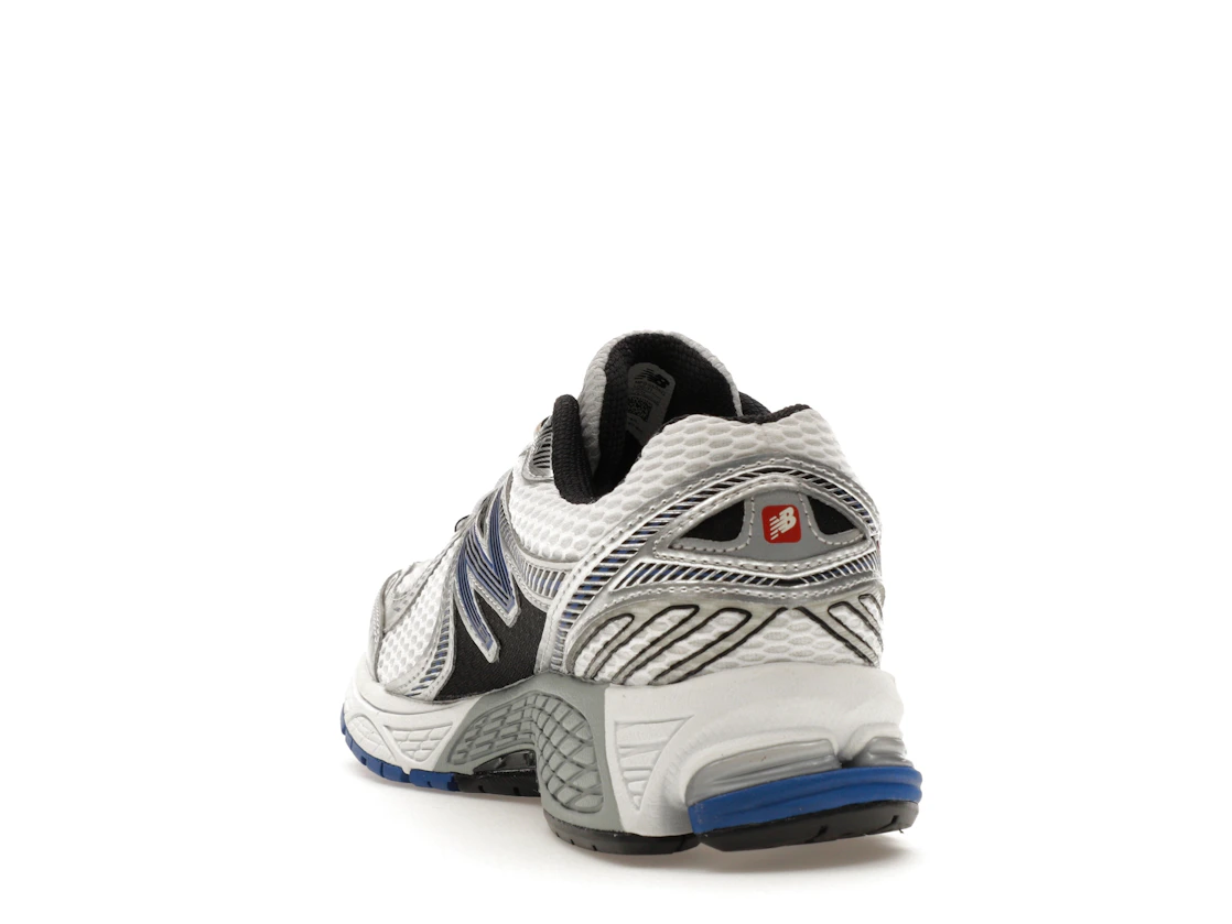 Vue 26 de New Balance 860v2 White Team Royal Silver