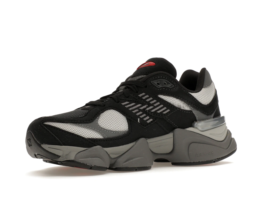 Vue 16 de New Balance 9060 Black Grey (GS)