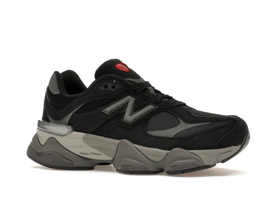 Vue 3 de New Balance 9060 Black Grey (GS)