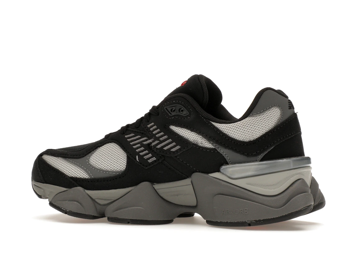 Vue 21 de New Balance 9060 Black Grey (GS)