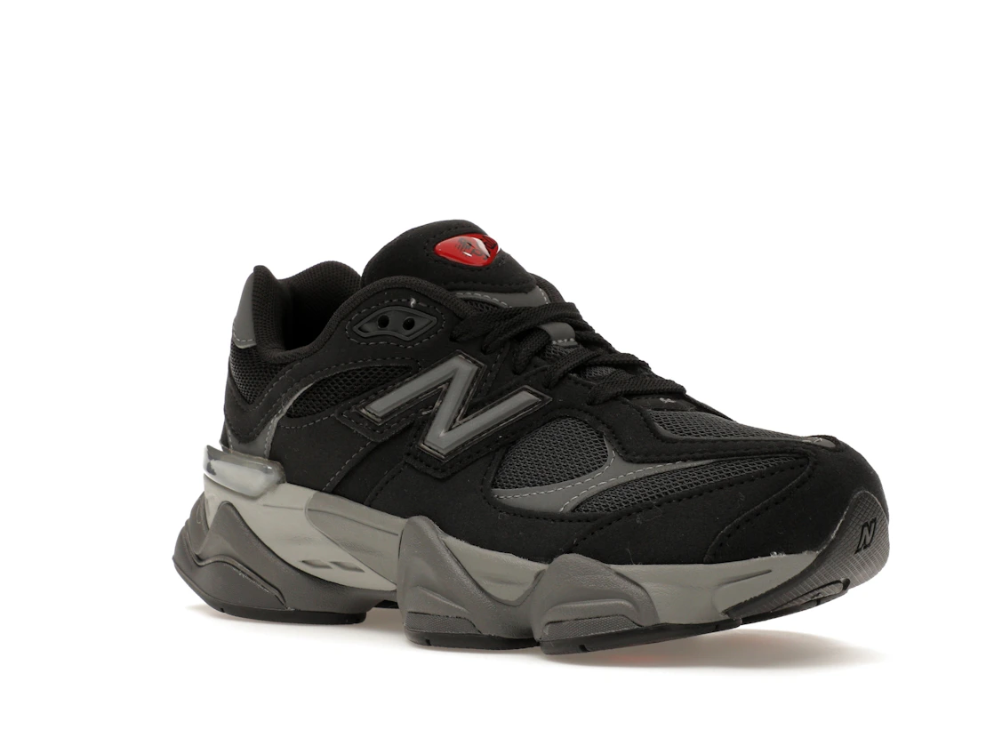 Vue 5 de New Balance 9060 Black Grey (GS)
