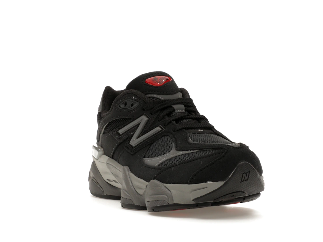 Vue 7 de New Balance 9060 Black Grey (GS)