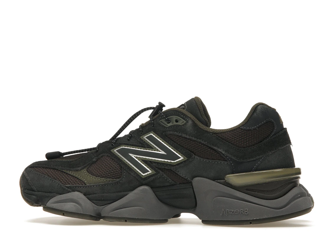 Vue 20 de New Balance 9060 Blacktop Dark Moss